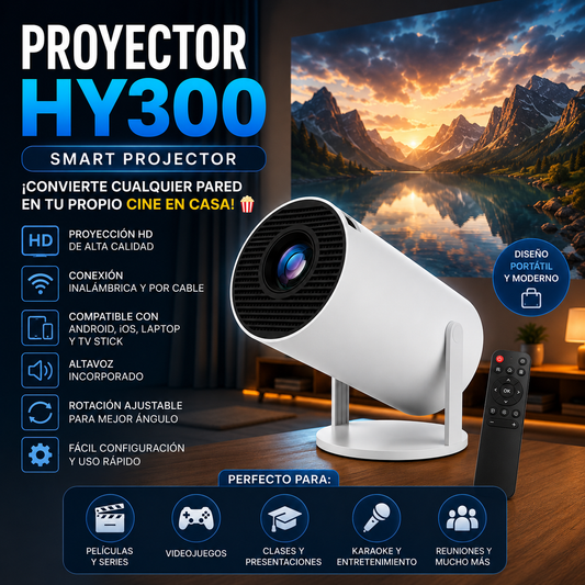 Proyector Smart Android Ultra Hd