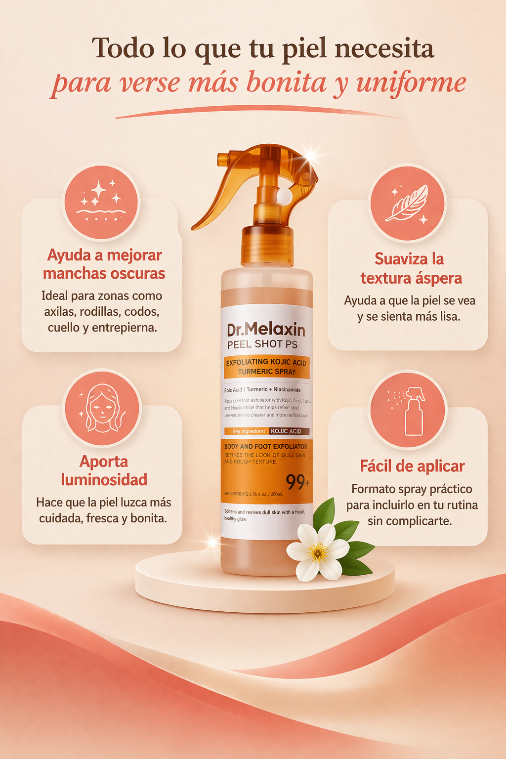Dr. Melaxin Peel Shot | Spray