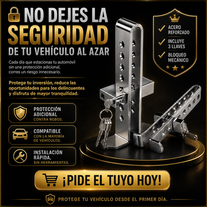 BLOQUEO DE PEDAL | Acero Reforzado