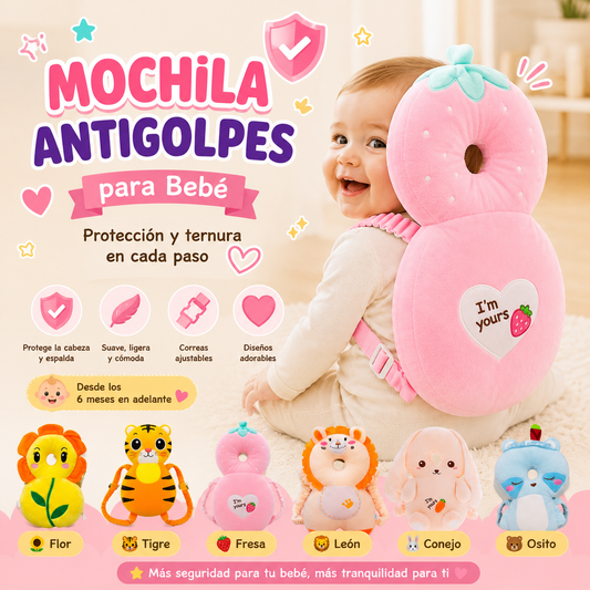 🧸 Mochila Antigolpes para Bebés